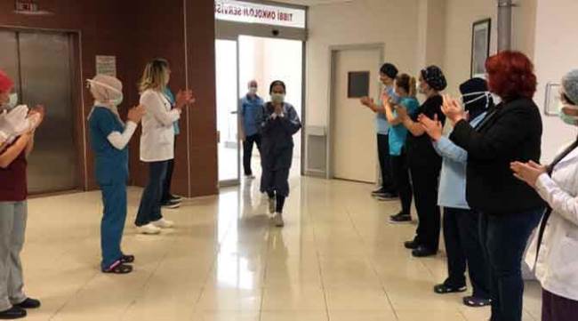 Eskişehir'in cesur sağlıkçıları, virüsü yendiler!