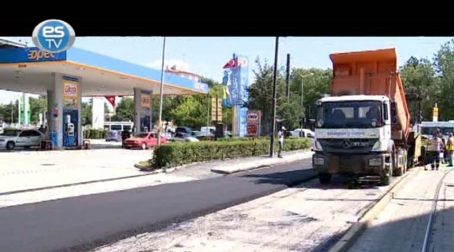 Eskişehir'in yolları yenileniyor