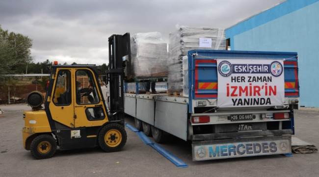 Eskişehir İzmir’in yaralarını sarıyor