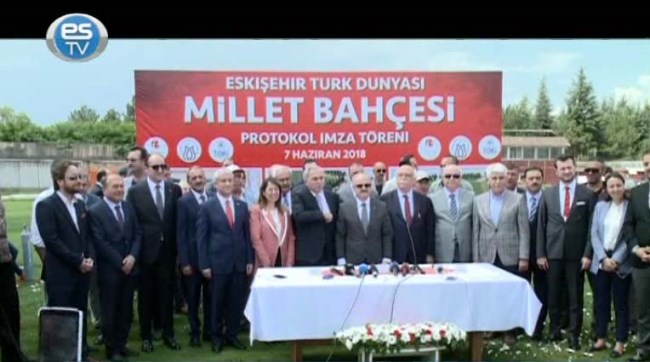 Eskişehir Millet Bahçesi için yıkım başlıyor