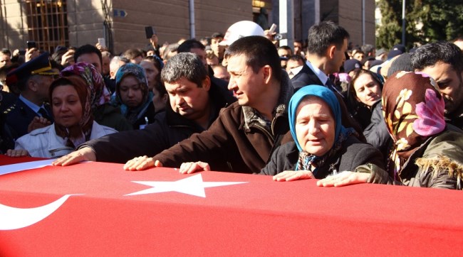 Eskişehir şehidini uğurladı