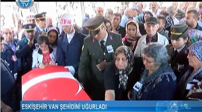 Eskişehir şehidini uğurladı
