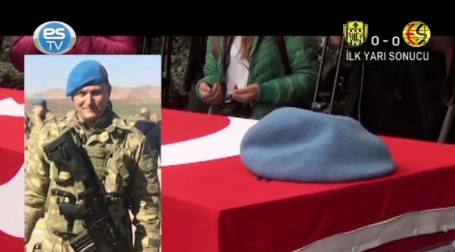 Eskişehir şehit binbaşı Dunca'yı uğurladı