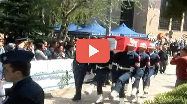 ESKİŞEHİR ŞEHİT ÜSTEĞMENİ UĞURLUYOR