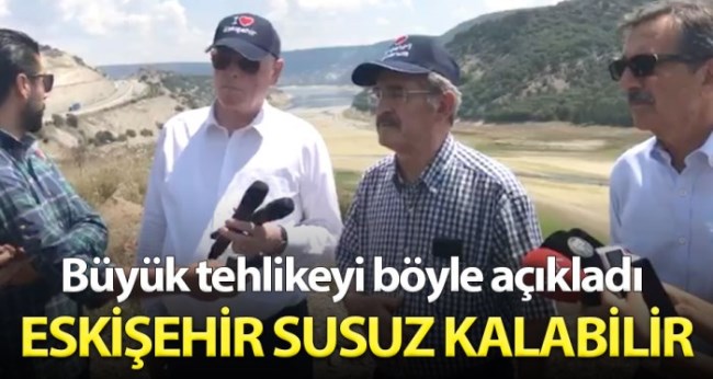 Eskişehir susuzlukla karşı karşıya