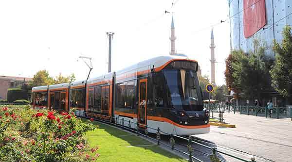 Eskişehir yeni tramvay hattına kavuştu