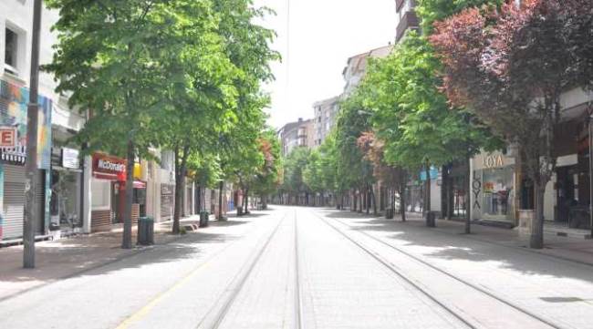 Eskişehir yine sessizliğe büründü