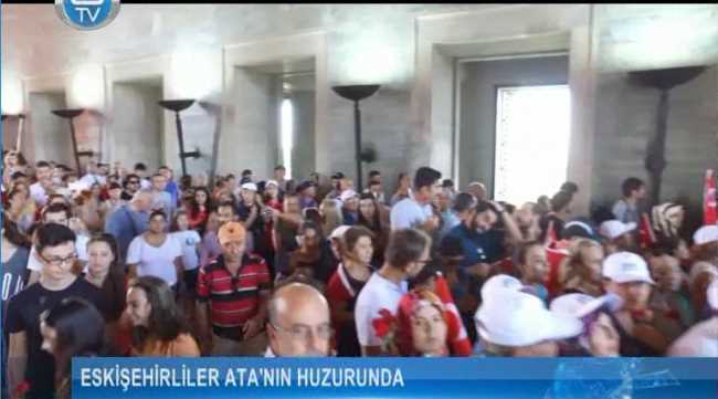 Eskişehirliler Ata'nın huzurunda