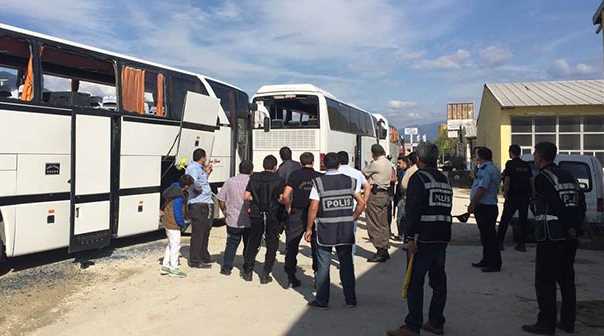 Eskişehirspor taraftarına çirkin saldırı