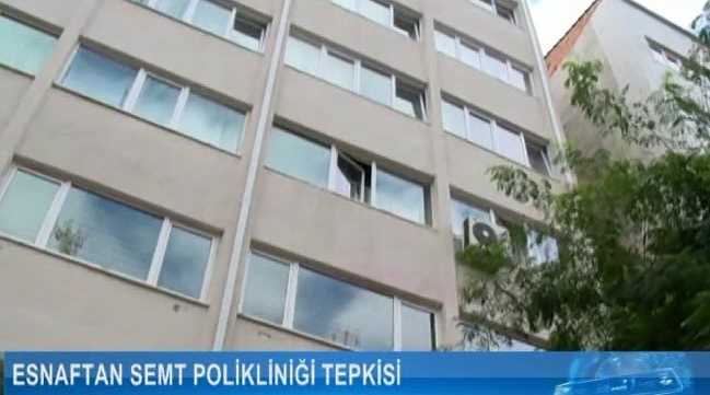 Esnaftan semt polikliniği tepkisi