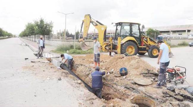 Estim’e ilave yağmur suyu ızgaraları konuluyor