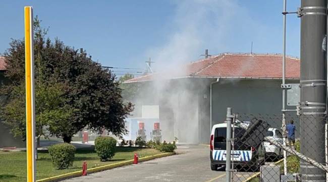 Estram trafosunda yangın