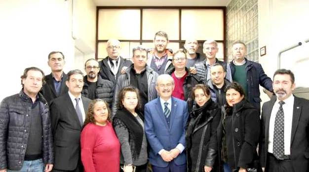 EYT'LİLER BÜYÜKERŞEN'İ ZİYARET ETTİ