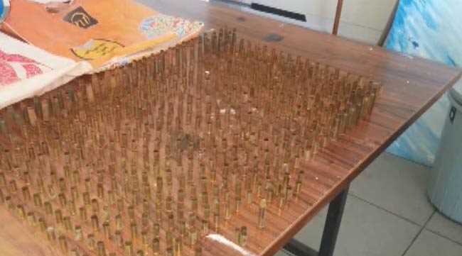 FETÖ okulunda mermi kovanları bulundu