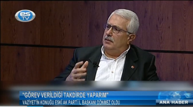 FİKRET DÖNMEZ:GÖREV VERİLDİĞİ TAKDİRDE YAPARIM