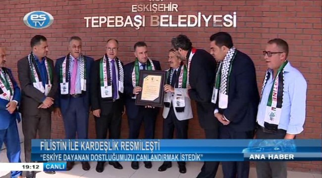 Filistin ile kardeşlik resmileşti