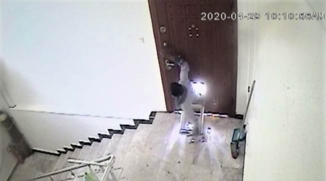 Filmleri aratmayacak hırsızlık