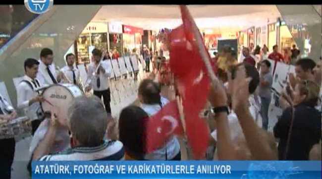 Fotoğraf ve karikatürlerle anılıyor