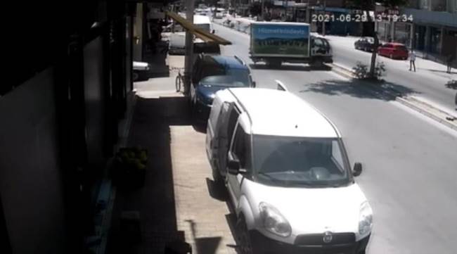 Freni çekmeyi unutunca...