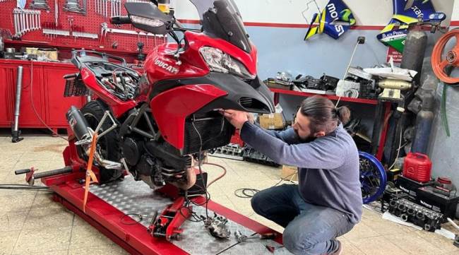 Garajdan çıkarılan motosikletlerde bakım hayati önem taşıyor