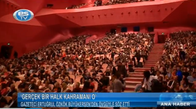 GAZETECİ ERTUĞRUL ÖZKÖK BÜYÜKERŞEN’DEN ÖVGÜYLE SÖZ ETTİ