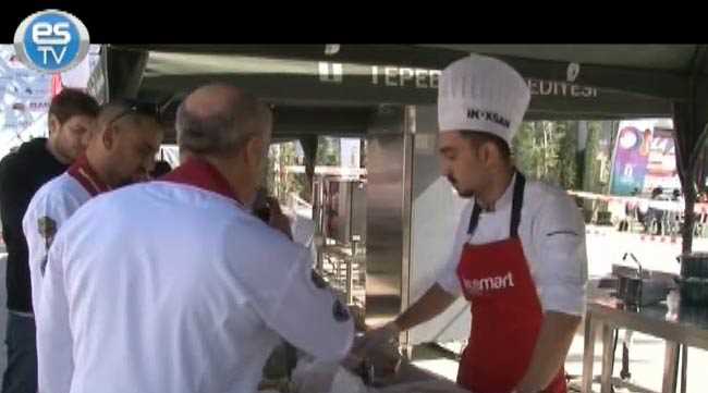 Genç aşçılar hünerlerini sergiledi