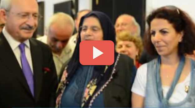 GENEL BAŞKANA TÜRKÜLÜ KARŞILAMA