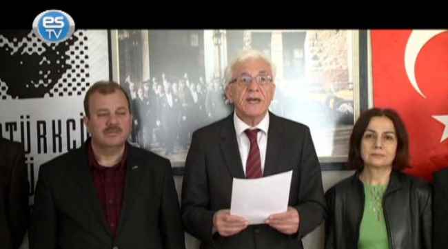 Genel kurul sonrası basın açıklaması