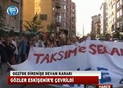 GEZİ'DE DİRENİŞE DEVAM KARARI