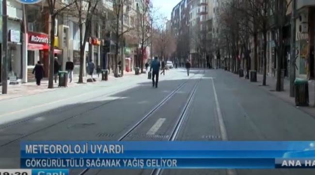 Gökgürültülü sağanak yağış geliyor