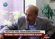 GÖLET'TEN YEREL SEÇİM DEĞERLENDİRMESİ