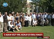 GÖLET YEREL SEÇİMLER İÇİN İDDİALI KONUŞTU