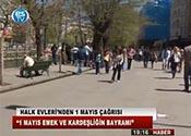 HALK EVLERİNDEN 1 MAYIS ÇAĞRISI