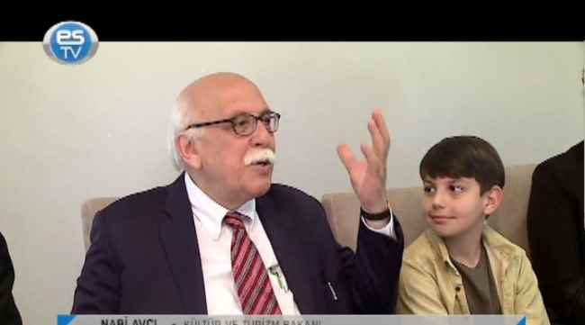 Harika çocuk Bakan Avcı ile buluştu