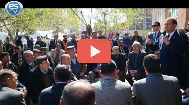 HARUN KARACAN SORUNLARI DİNLEDİ