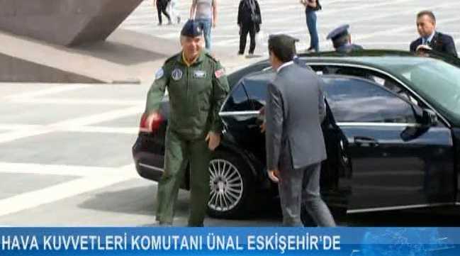Hava Kuvvetleri Komutanı Eskişehir'de