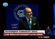 BÜYÜKERŞENE CUMHURİYET ÖDÜLÜ 