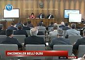 İL GENEL MECLİSİNDE ENCÜMENLER BELLİ OLDU 