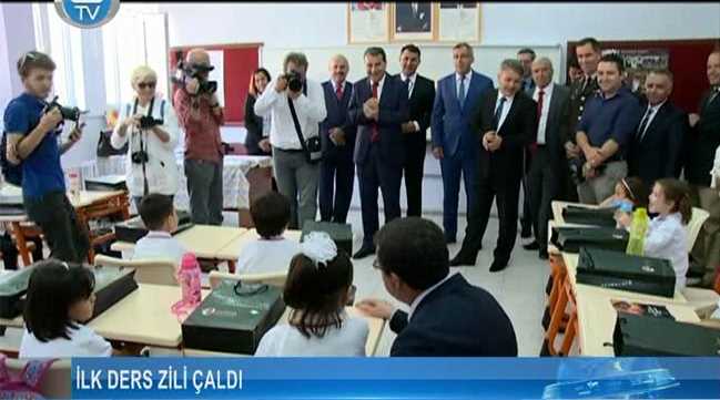 İlk ders zili çaldı