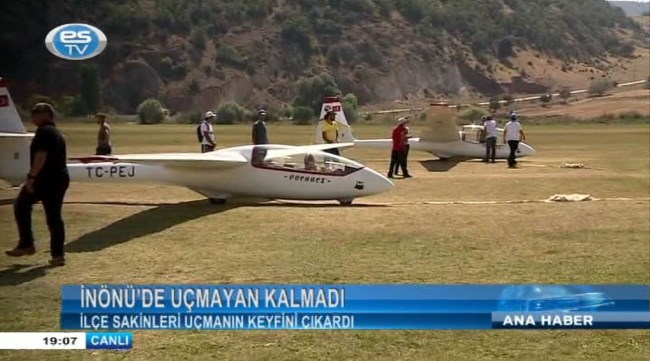 İnönü'de uçmayan kalmadı