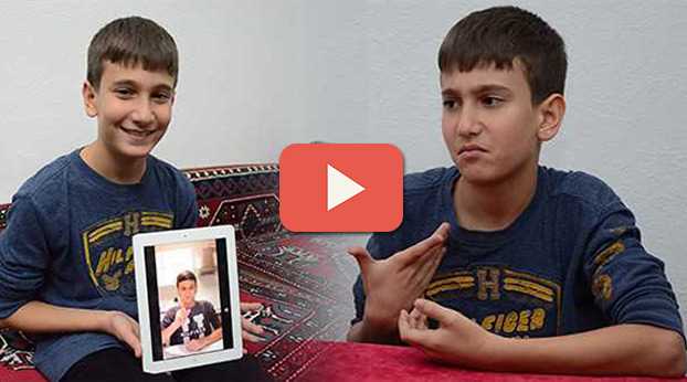 İŞARET DİLİYLE TERÖR MESAJI