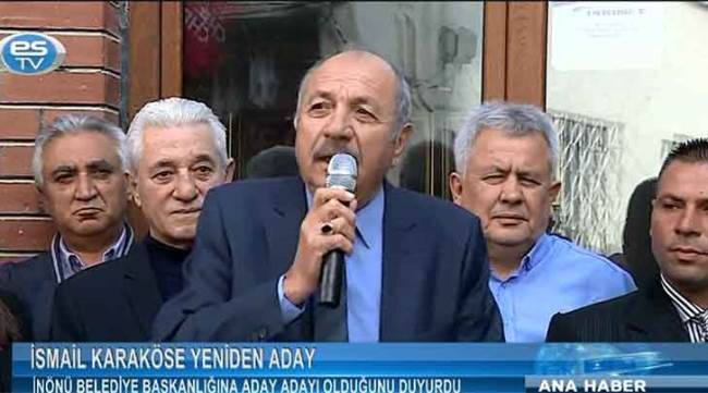 İsmail Karaköse yeniden aday