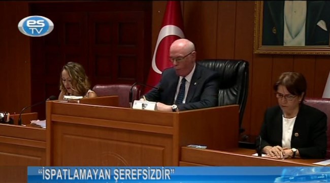 İspatlamayan şerefsizdir