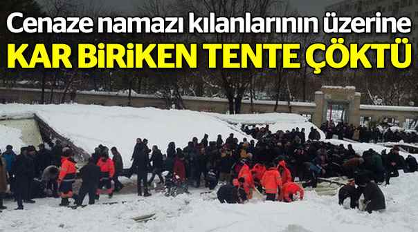 İstanbul'da cenaze namazında şok!