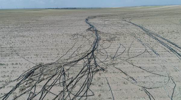 KALKANLI'YI SEL VURDU