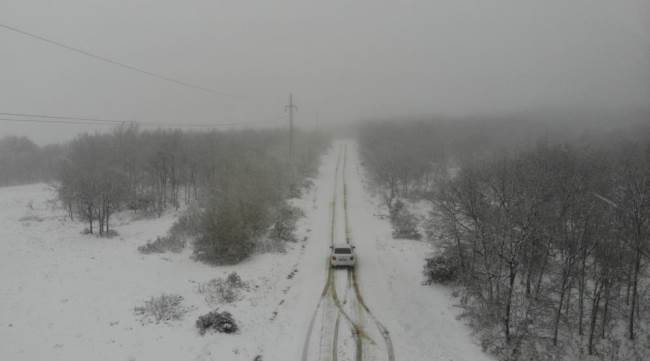 Kar Eskişehir'e giriş yaptı