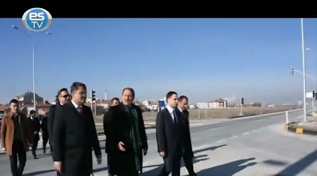 Karacan Çifteler'de incelemelerde bulundu