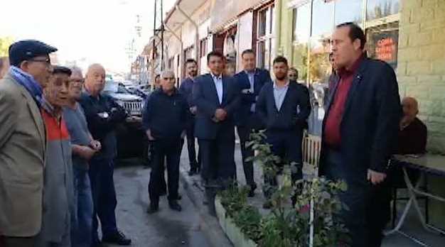 Karacan esnafın sorunlarını dinledi