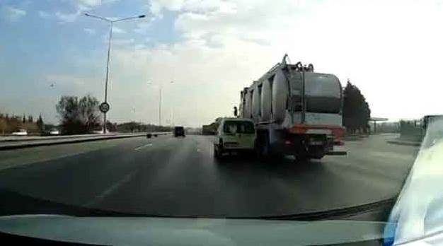 Kazadan kıl payı kurtuldu