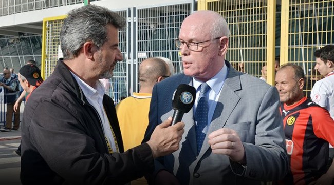 Kazım Kurt Eskişehirspor-Boluspor maçından sonra ESTV'ye konuştu